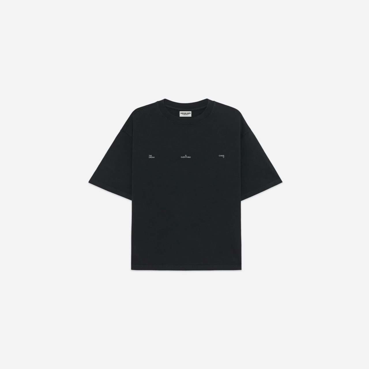 DREAMERS CLUB BLACK T-SHIRT