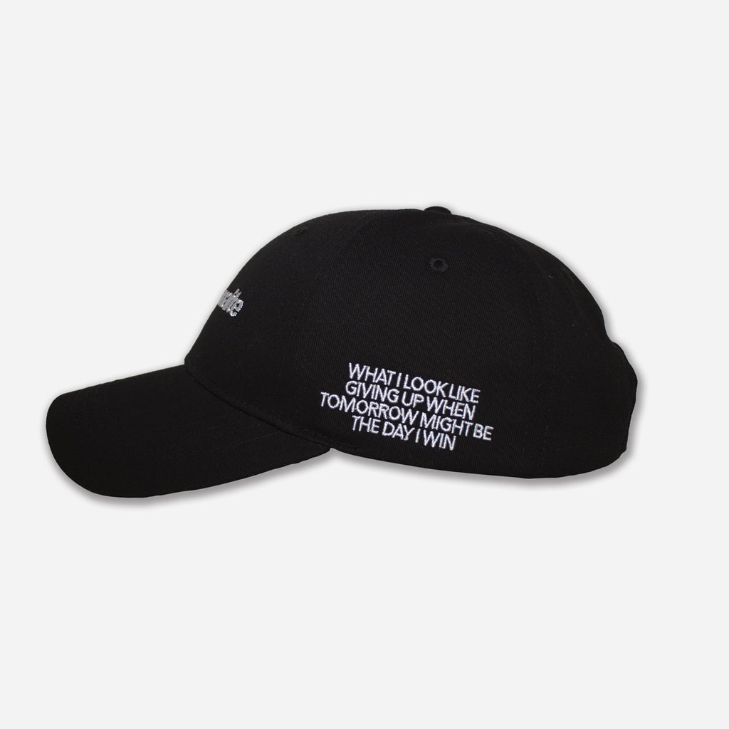 LOGO BLACK BASEBALL CAP